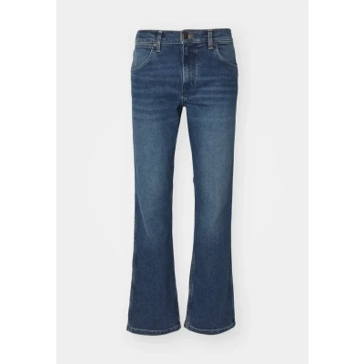 Image of Wrangler Horizon Straight leg jeans Stone/blue denim, Men&#039;s, Size: 33x34, denim