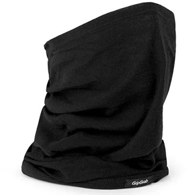 Image of Gripgrab Multifunctional NECK Warmer Unisex Snood, Size: One Size, Black