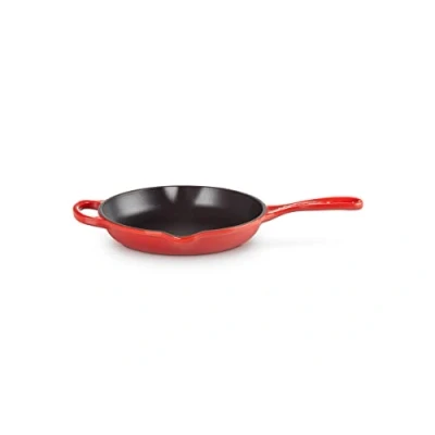 Image of Le Creuset Skillet Signature Cerise ø 20 cm enamelled non stick coating