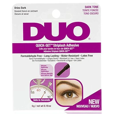 Image of DUO Quick Set Striplash Adhesive 5g Dark
