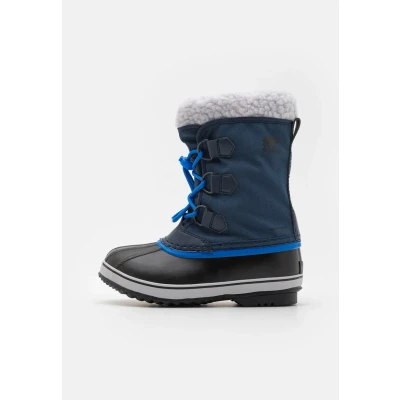 Image of Sorel YOOT PAC WP Unisex Laceup boots for kids, Size: 6, Collegiate navy/super blue Textile/synthetics