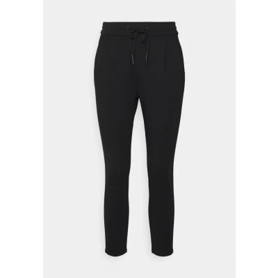 Image of Vero Moda Petite Vmeva MR Loose String Trousers, Women&#039;s, Size: XSx28, Black