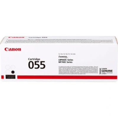 Image of Canon TON 055 BK Toner Schwarz bis 2.300 Seiten, Black, One Size,CO12469