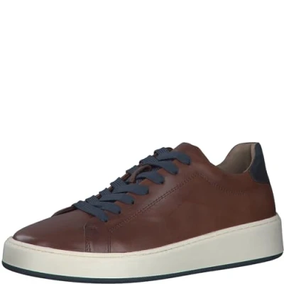 Image of Marco Tozzi Trainers, Men&#039;s, Size: 8, Cognac comb Leather