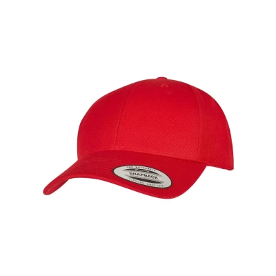 Image of Flexfit Premium Curved Cap, Size: One Size, Red