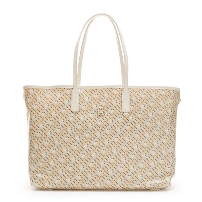 Image of Tommy Hilfiger Monoplay Tote bag, Women&#039;s, Size: One Size, Neutral