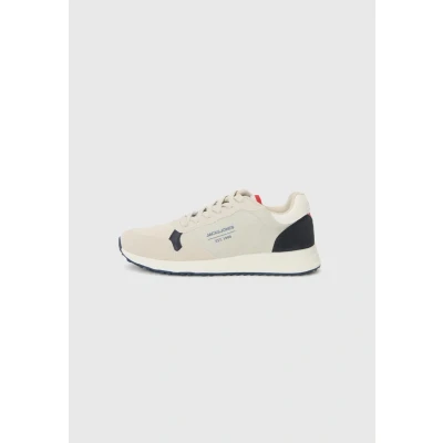 Image of Jack &amp; Jones Jfwbeech Trainers, Men&#039;s, Size: 6, Moonbeam/navy blazer shoes