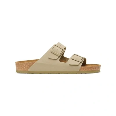 Image of Birkenstock Arizona BF Regular Unisex Mules, Size: 9, Faded khaki High quality imitation leather