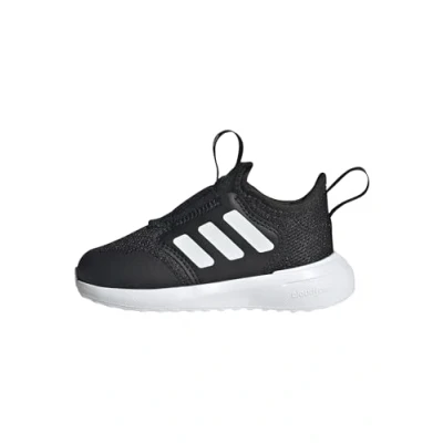 Image of adidas Performance Tensaur Comfort AC I Unisex Road running shoes for kids, Size: 4K, Core black/footwear white/core black