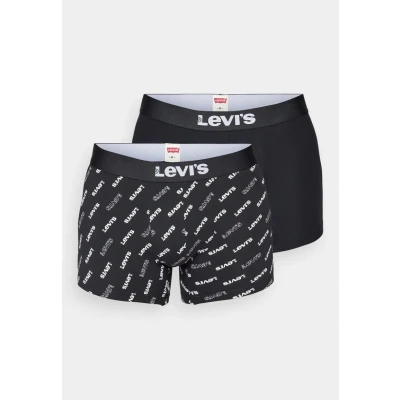 Image of Levi&#039;s MEN LOGO Brief 2 PACK Pants, Men&#039;s, Size: Small, Black/white
