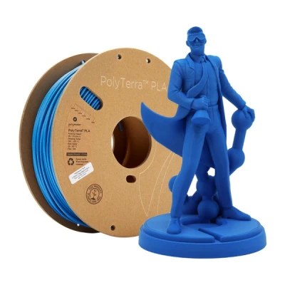 Image of Polymaker PolyTerra PLA Sapphire Blue 1.75 mm 1 kg