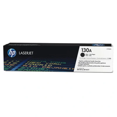 Image of HP CF350A 130A Original LaserJet Toner Cartridge, Black, Single Pack