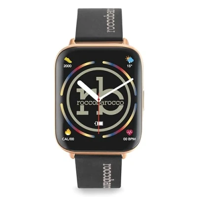 Image of Roccobarocco Elite Smartwatch, Size: One Size, Black pink