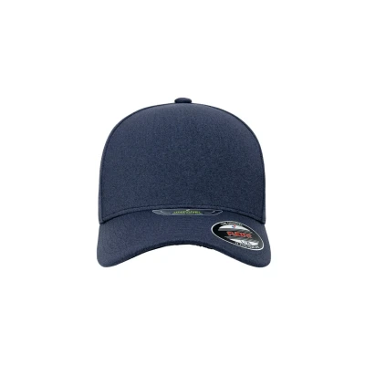 Image of Flexfit Unisex Unipanel Melange Cap, Size: S/M, Melangenavy