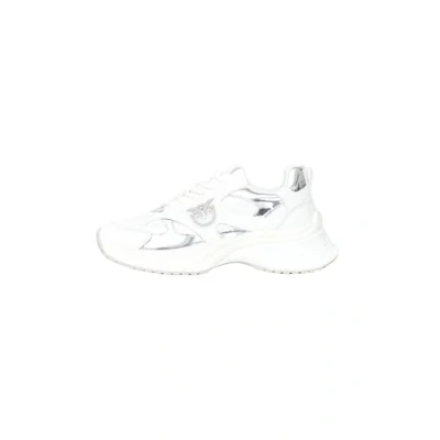 Image of Pinko Ariel Trainers, Women&#039;s, Size: 6, Mirror white/silver Leather/synthetics