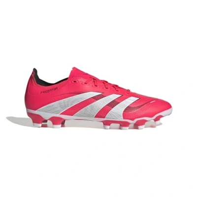 Image of adidas Performance Predator League Multiground Moulded stud football boots, Men&#039;s, Size: 12.5, Lucid red/footwear white/core black Synthetics