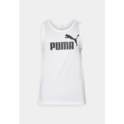 Image of Puma LOGO TANK Top, Men&#039;s, Size: XXL, White