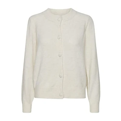 Image of ICHI Ihkamara CA Cardigan, Women&#039;s, Size: Medium, Cloud dancer