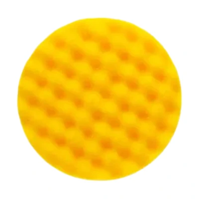 Image of Golden Finish Pad 1 85x25mm Yellow Waffle Polishing 2/Pack