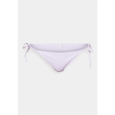 Image of Calvin Klein Swimwear String SIDE TIE Bikini bottoms, Women&#039;s, Size: Large, Pastel lilac