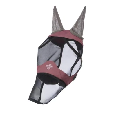Image of LeMieux Visor Tek Full Fly Mask Peony Small
