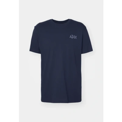 Image of Armani Exchange Basic Tshirt, Men&#039;s, Size: XS, Deep navy