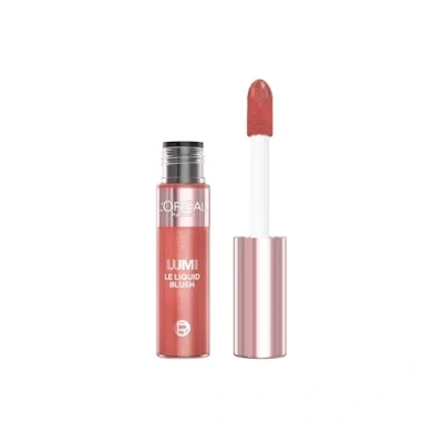 Image of L&#039;Oréal Paris Lumi Le Liquid Blush Glowy Gold Pink 625, with a Fresh Shimmer Colour Shine, 10 ml