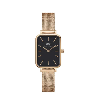 Image of Daniel Wellington Quadro Pressed Melrose Watch Rose goldcoloured, Size: One Size, gold coloured