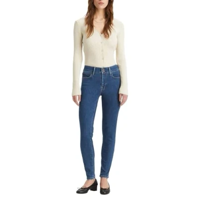 Image of Levi&#039;s Women&#039;s 711 Double Button Jeans, Slight Twist, 29W / 30L