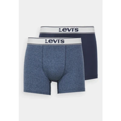 Image of Levi&#039;s MEN Vintage Heather Brief 2 PACK Pants, Men&#039;s, Size: Small, Navy