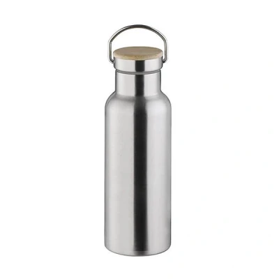 Image of APS 66906 High Quality Durable Stainless Steel Insulated Flask/Water Bottle with 750 ml Carry Handle and Replacement Seal/Leak Proof Double Walled Drinks for Children, Leisure