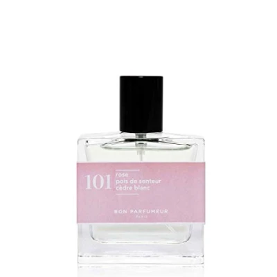 Image of Bon Parfumeur 101 Rose Sweet Pea White Cedar Eau de Parfum 30ml