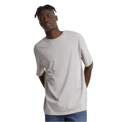 Image of Urban Classics Heavy Basic Tshirt, Men&#039;s, Size: 3XL, Cloud