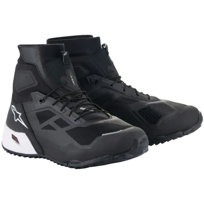 Image of Alpinestars CR 1 Motorbike Shoes black / white 43