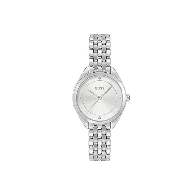 Image of BOSS MAE Watch silvercoloured, Women&#039;s, Size: One Size, Silver coloured