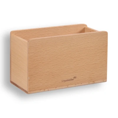 Image of Legamaster wooden magnetic holder for dry erase whiteboard pens and accessories pencil storage, board cleaners offices or schools
