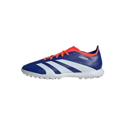 Image of adidas Performance Predator League TF Astro turf trainers, Men&#039;s, Size: 11, Lucid blue/footwear white/solar red Synthetics/textile