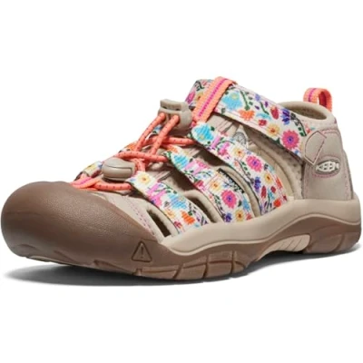Image of Keen Newport Walking sandals for kids, Size: 8k, Safari/birch Textile/synthetics