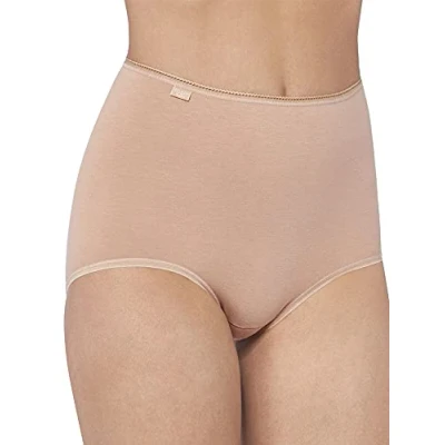 Image of sloggi Damen 24/7 Cotton Maxi C3P Slip, Brush, 40