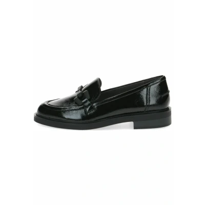 Image of CAPRICE Women&#039;s 9 24200 41 Loafer, Black Naplak, 5 UK