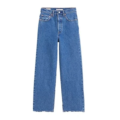 Image of Levi&#039;s Ribcage Straight Ankle leg jeans, Women&#039;s, Size: 34x29, Jazz pop