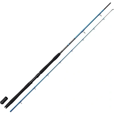 Image of Savage Gear SGS2 Dipsy Trolling Fishing Rod for Predatory Pike, Perch, Walleye, 2.74m Parabolic Action, Robust, Black, Unisex