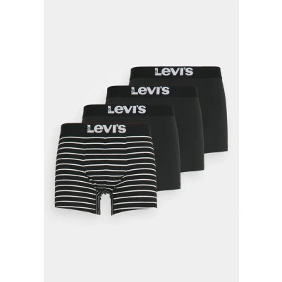 Image of Levi&#039;s MEN Solid Basic Vintage Stripe 4 PACK Pants, Men&#039;s, Size: XXL, Black/white