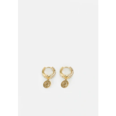 Image of Guess Crazy Earrings goldcoloured, Women&#039;s, Size: One Size, Gold coloured