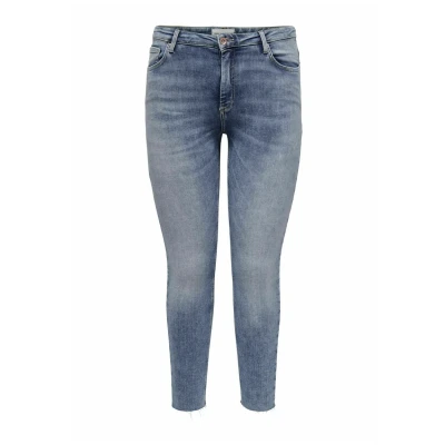 Image of ONLY Carmakoma Carwilly Jeans Skinny Fit, Women&#039;s, Size: 42x30, Medium blue denim