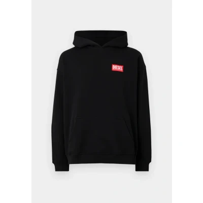 Image of Diesel BOXT HOOD LAB Sweatshirt, Men&#039;s, Size: XXL, Black