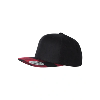 Image of Flexfit Cap, Size: One Size, Black/red