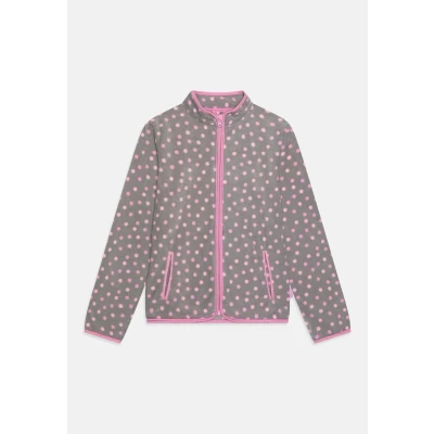 Image of Playshoes DOTS Fleece jacket for kids, Size: 9 12m, Grey