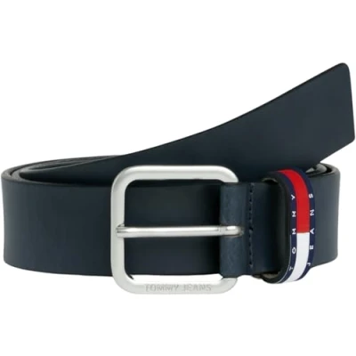 Image of Tommy Jeans RYAN Belt, Men&#039;s, Size: 44, Dark night navy