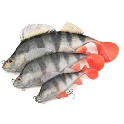 Image of Fox Rage Ultra Realistic Perch Replicant Swimbait 14cm (52g) Shad